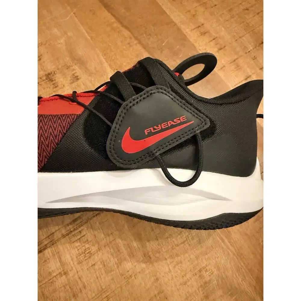 Nike Basketball PRECISION VI FLYEASE Black University Red DJ7552 002 Men’s 12
